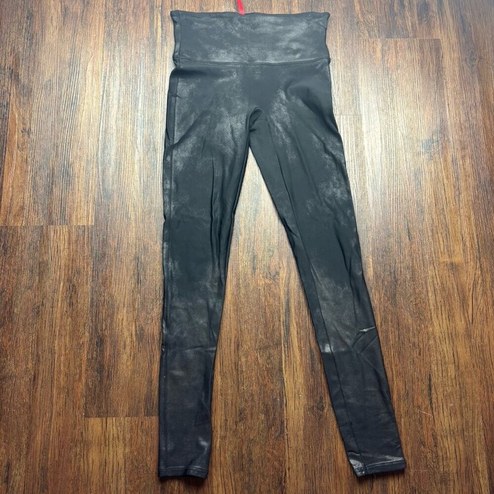 Spanx Faux Leather Leggings Black Women’s Size Medium